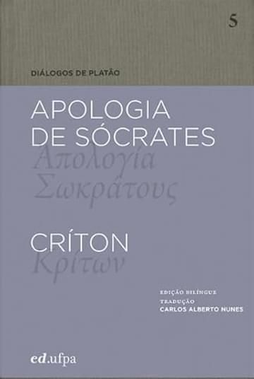 Livro APOLOGIA DE SÓCRATES - CRÍTON