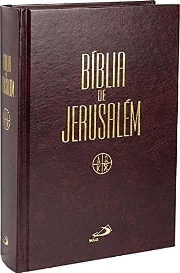 Livro Bíblia de Jerusalém - Média Encadernada