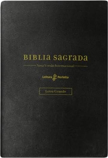 Imagem representativa de Bíblia NVI, Couro Soft, Preto, Letra Grande, Com Espaço para Anotações, Leitura Perfeita