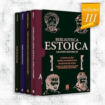 Imagem representativa de Biblioteca Estoica: Grandes Mestres Volume III - Box com 4 Livros