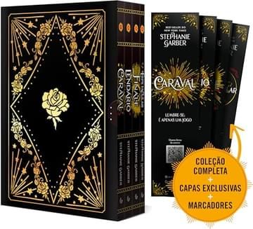 Imagem representativa de Caixa Caraval - Edição de colecionador (Série completa com 4 volumes): (Caraval, Lendário, Finale e Espetacular)