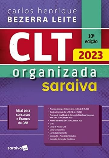 Imagem representativa de Clt Organizada - 10ª edição 2023