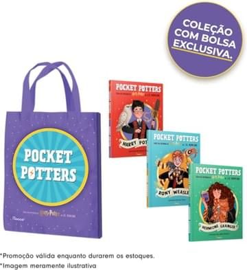 Imagem representativa de Coleção Pocket Potters (3 livros com sacola): Guias das histórias de Harry Potter de J.K. Rowling