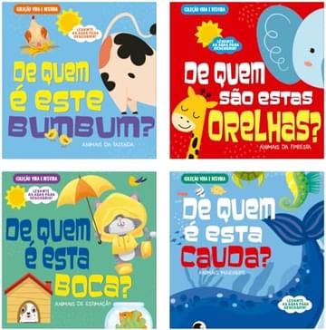 Imagem representativa de Coleção Vira e Desvira - Kit com 4 Livrinhos