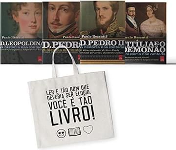 Imagem representativa de Combo História Do Brasil - 4 Livros + Ecobag