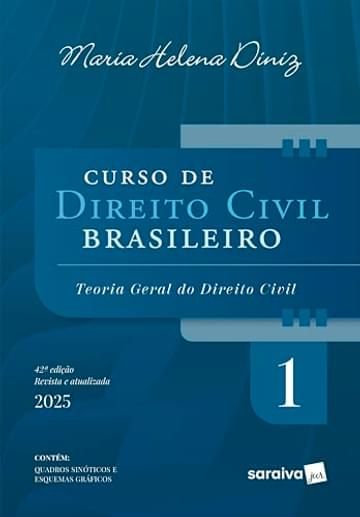 Imagem representativa de Curso de Direito Civil Brasileiro - Vol.1 - 42ª Edição 2025