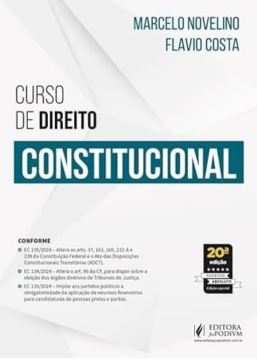 Livro Curso de Direito Constitucional 20Ed.2025