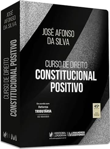 Imagem representativa de Curso de Direito Constitucional Positivo