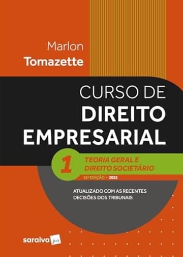 Imagem representativa de Curso de Direito Empresarial - Teoria Geral e Direito Societário-vol.1 - 16ª Edição 2025