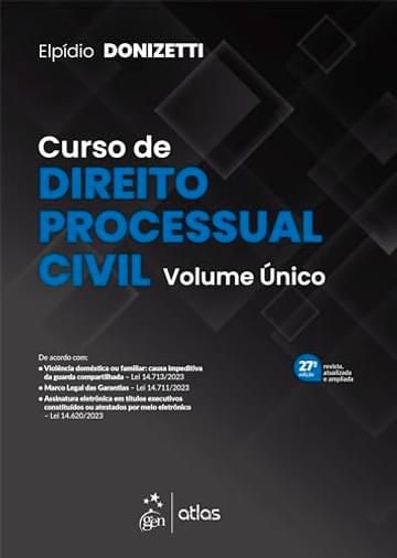 Imagem representativa de Curso de Direito Processual Civil - Vol. Único