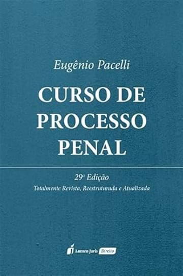 Imagem representativa de Curso de Processo Penal - 29ª Ed. - 2025