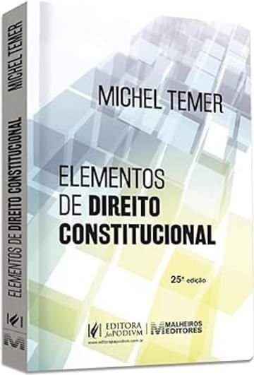 Imagem representativa de Elementos de Direito Constitucional (2023)