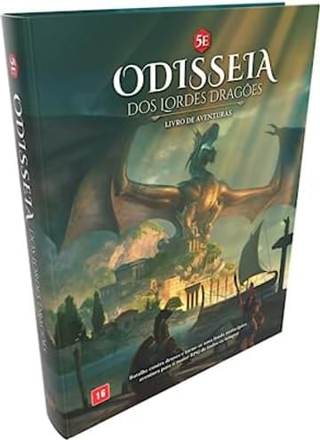 Imagem representativa de Galápagos, Odisseia dos Lordes Dragões 5e: Livro de Aventuras - Capa dura