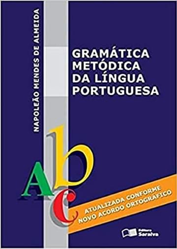 Imagem representativa de Gramática metódica da língua portuguesa
