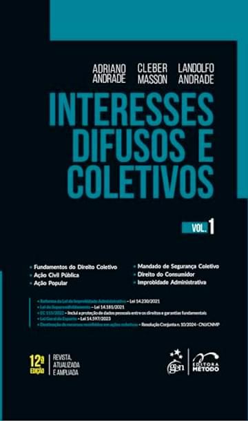 Imagem representativa de Interesses Difusos e Coletivos - Vol.1