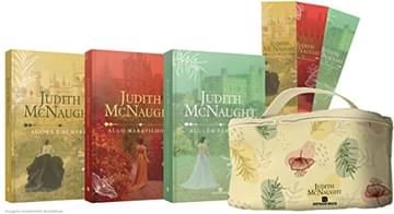 Livro Kit Judith McNaught (acompanha nécessaire + marcadores)