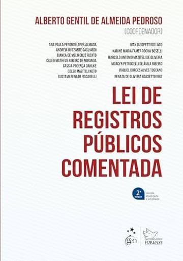 Livro Lei de Registros Públicos Comentada - 2ª Edição 2025