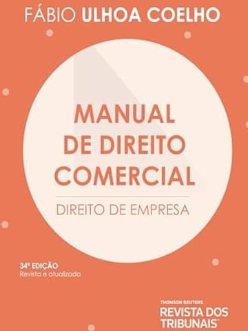 Imagem representativa de Manual de Direito Comercial - 34º Edição (2024)