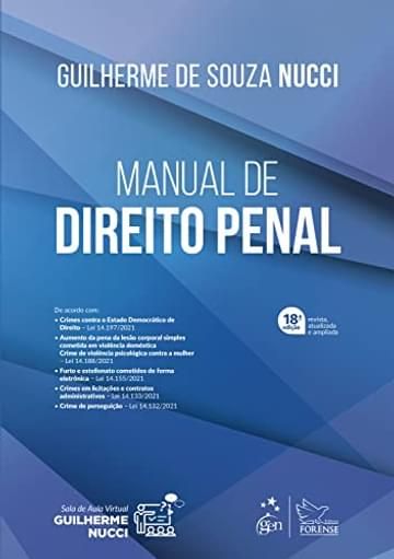 Imagem representativa de Manual de Direito Penal