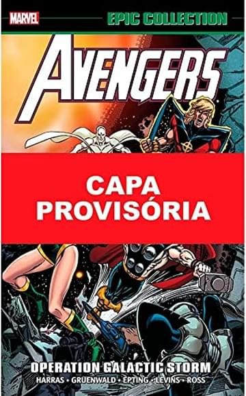 Imagem representativa de Marvel Epic Collection Vol.02 - Vingadores: Operação Tempestade Galactica