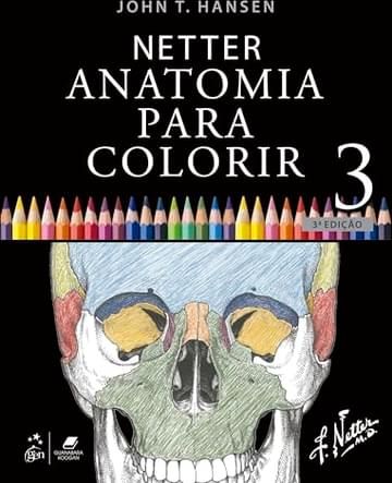 Imagem representativa de Netter Anatomia Para Colorir