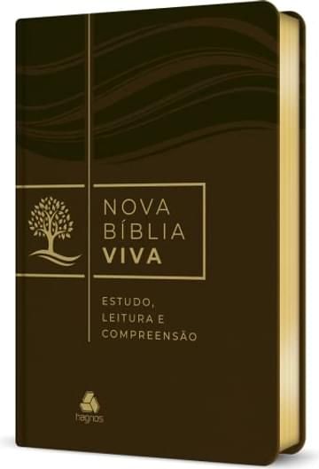 Imagem representativa de Nova Bíblia Viva - Marrom: Estudo, leitura e compreensão