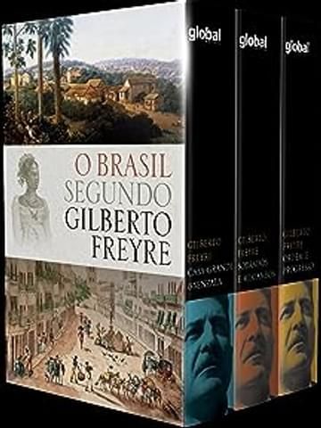 Imagem representativa de O Brasil Segundo Gilberto Freyre: box com 3 Volumes