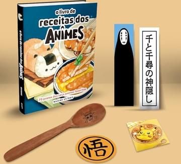 Imagem representativa de O Livro de Receitas dos Animes: 75 pratos dos seus animes preferidos (Edição Limitada de Colecionador)