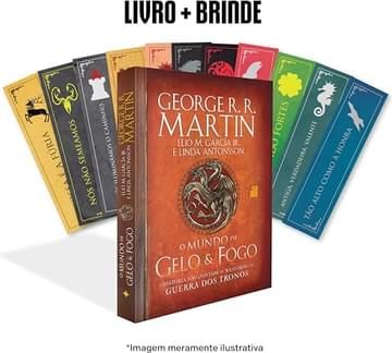 Livro O mundo de gelo e fogo (com brinde): A história não contada de Westeros e da Guerra dos Tronos