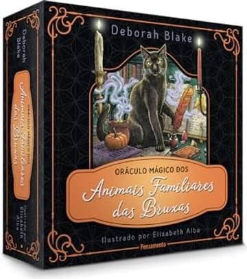 Imagem representativa de O Oráculo Mágico dos Animais Familiares das Bruxas - Caixa com Livro + 40 Cartas