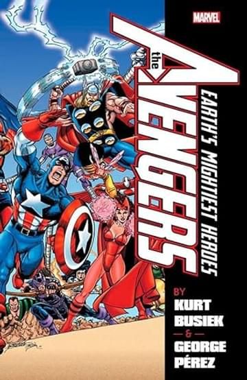 Imagem representativa de Os Vingadores por Kurt Busiek e Geroge Pérez (omnibus)