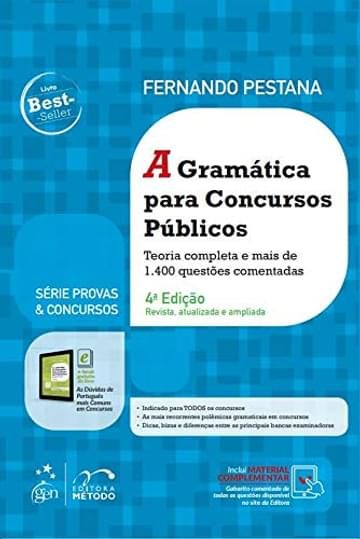 Imagem representativa de Série Provas & Concursos - A Gramática para Concursos Públicos