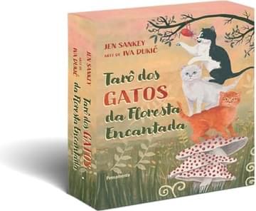 Imagem representativa de Tarô dos Gatos da Floresta Encantada - Caixa com Livro + 78 Cartas