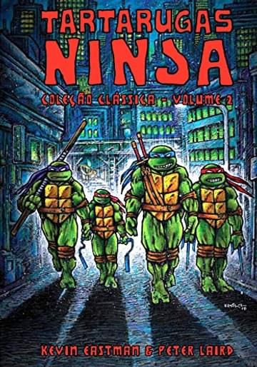 Livro Tartarugas Ninja: Coleção Clássica Vol. 2 (Reimpressão)