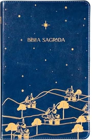 Imagem representativa de The Purpose Book: Bíblia Sagrada, A21, Capa Couro-soft azul, Reino