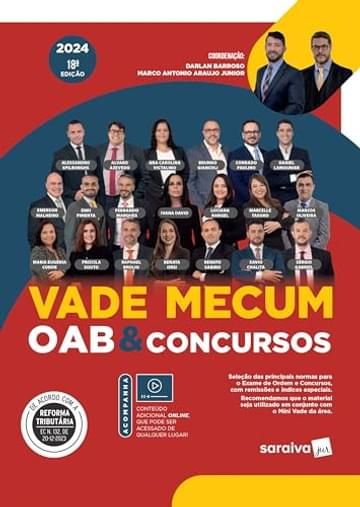 Imagem representativa de Vade Mecum Oab & Concursos - 18ª edição 2024