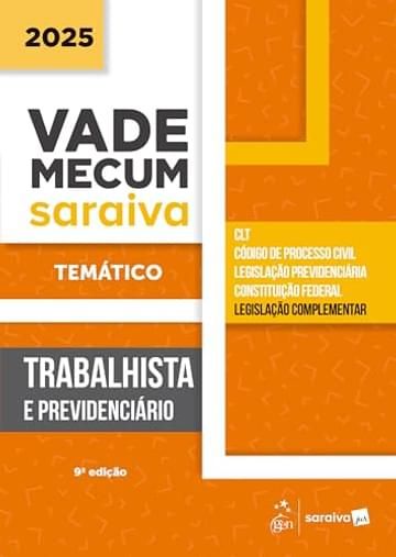 Imagem representativa de Vade Mecum Trabalhista e Previdenciário - Temático - 9ª Edição 2025