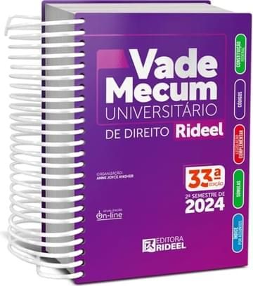 Imagem representativa de Vade Mecum Universitário De Direito Rideel - 33º Edição - 2024 - 2º Semestre