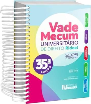 Imagem representativa de Vade Mecum Universitário de Direito Rideel 35ªEdição - 2º Semestre 2025
